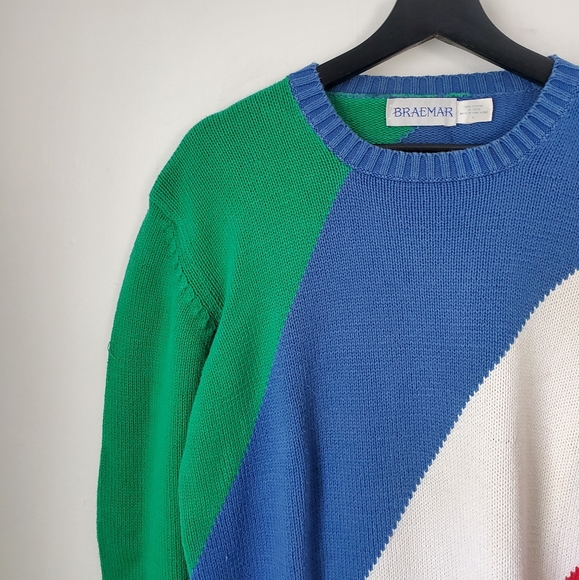 VTG colorblock sweater - Picture 8 of 11